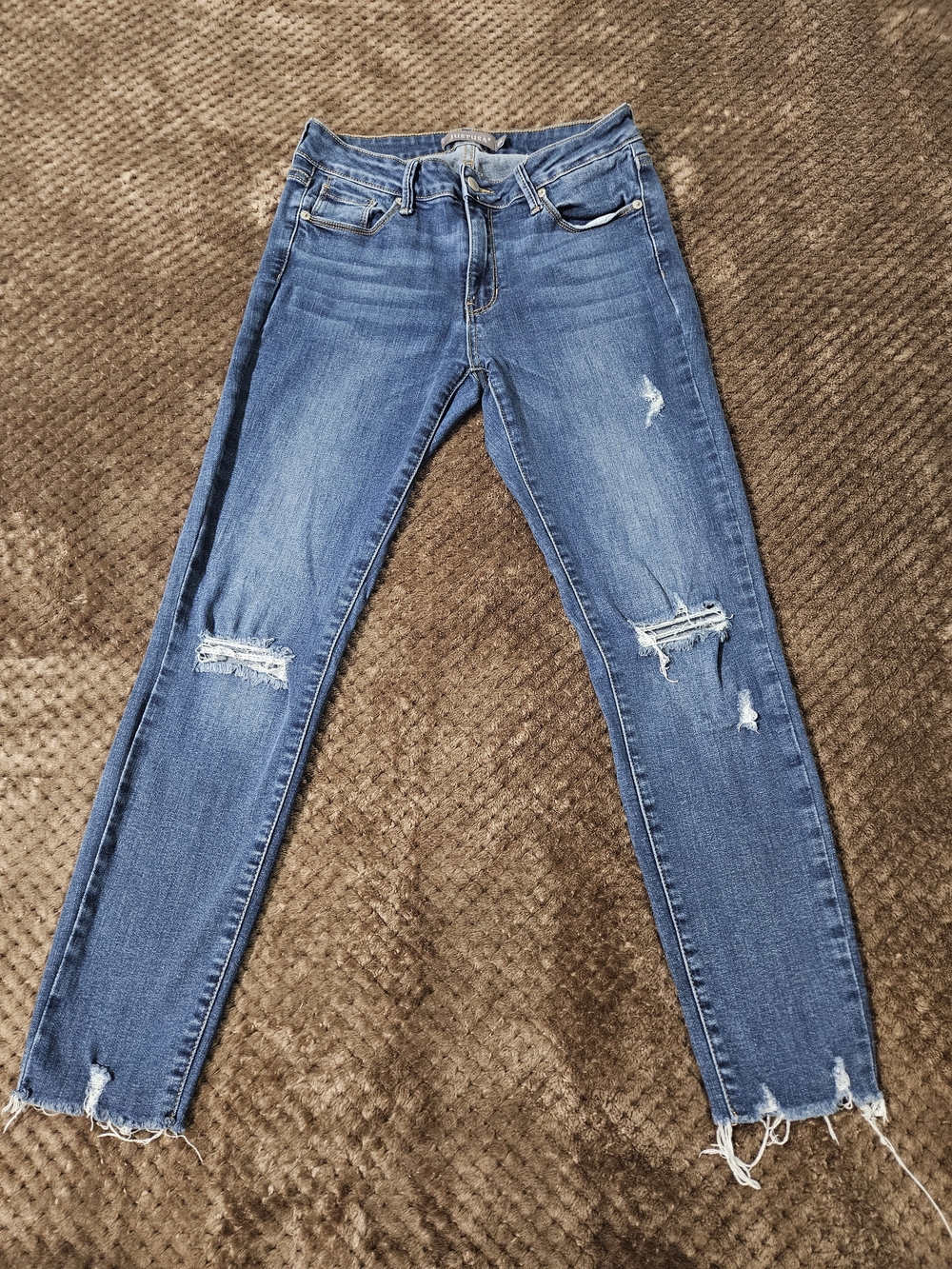 Just USA Distressed Skinny Jeans